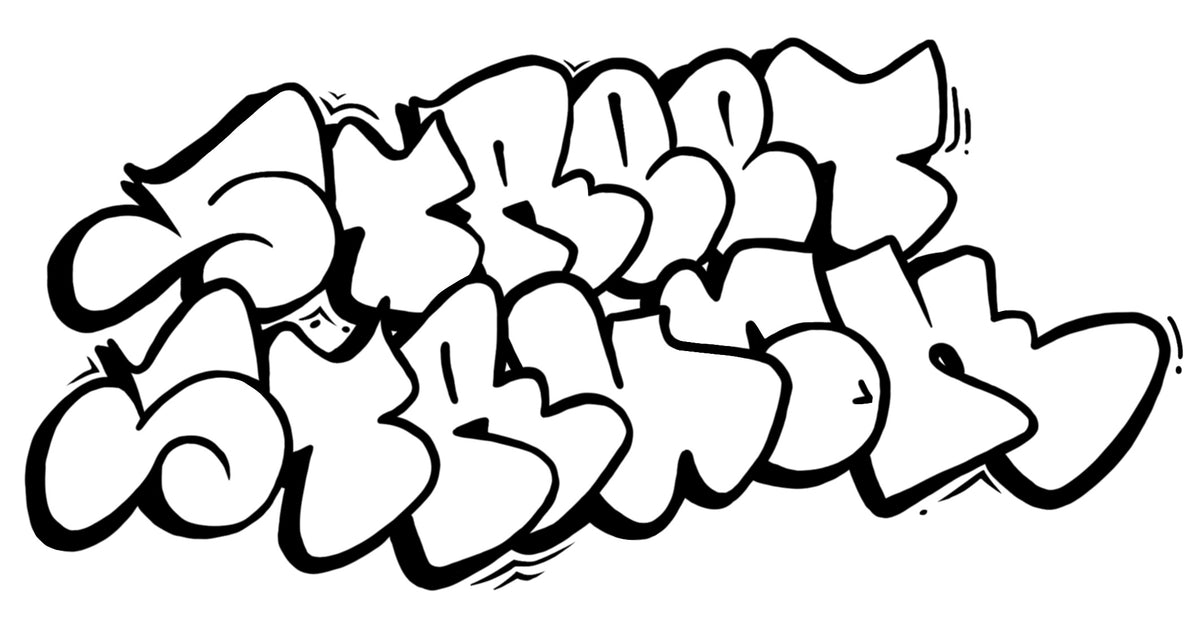 Throwie Sticker – Street Struck Clothing